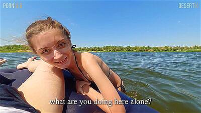 A hot girl from the beach did not ask my name, but she fuck me very well