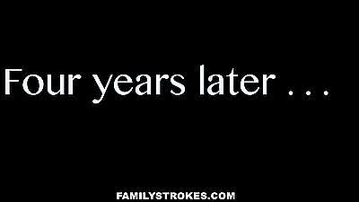 FamilyStrokes - Hot Stepmom Gives Reward Blowjob