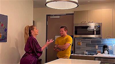 Stepson Alex Envy Comes Find His Stepmom Danni Jones To Get Her To Come Home Any Way He Can