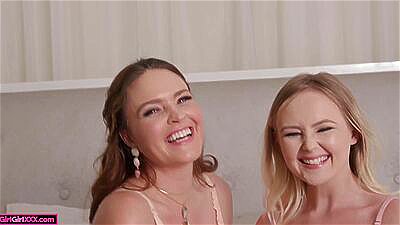 GirlGirlXXX - Hot Milf Loves How Sweet Her Pussy Is (Krissy Lynn & Natalia Queen)