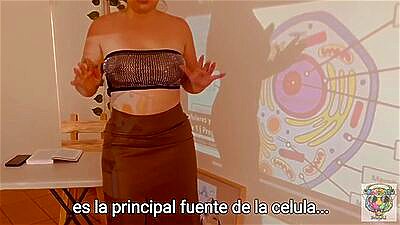 Fucking the slutty teacher????