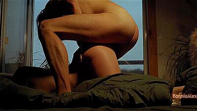 Soft and sensual intimate sex of a real couple