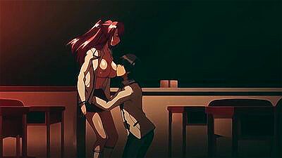 Red-Haired Beauty With Hairy Pussy Likes Sex Toys