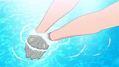 She lost her bra at the pool