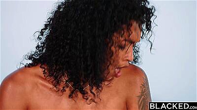 BLACKED Barbie, Stefany And Zuzu Have 3-BBC Pool-Side Orgy