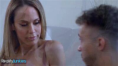 REALITY - Stunning Big Tit Milf Mckenzie Lee Is Craving Apollo Banks' Huge Cock