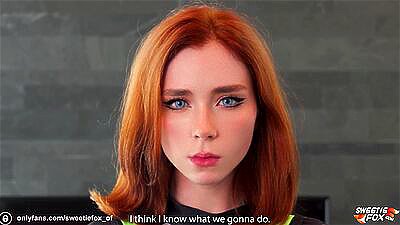 Cute Red-Haired Android Project QT Showed You Her Hidden Functions (RECOMMEND TO VIEW!)