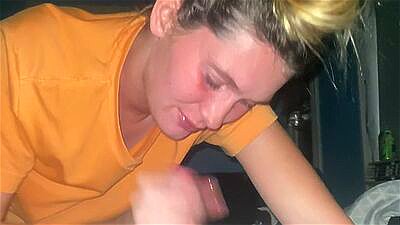 Pregnant teen blowjob