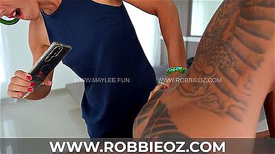 Sexy Asian Maylee Fun Gives Massage with Ass to Mouth Happy Ending