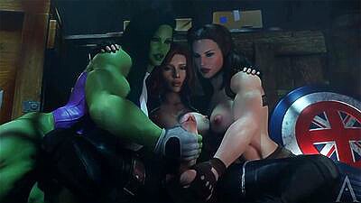 Futanari 3d compilation (part 2)