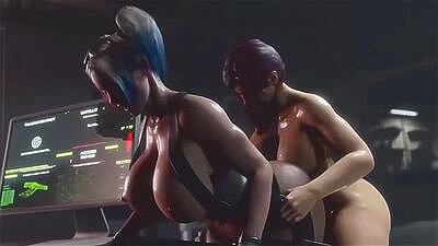 Futanari 3d compilation (part 2)