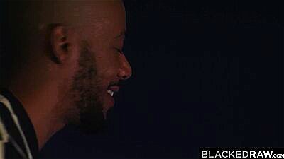 BLACKEDRAW Jessie Goes Airtight In Crazy 4-BBC Gangbang