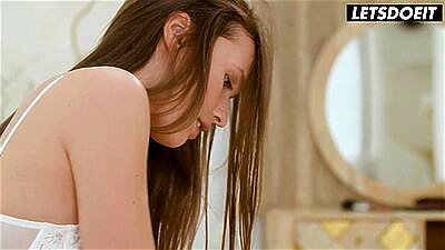 Stepdaughters & Stepmom Having Lesbian Fun Full Scene