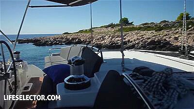 Lifeselector - Pussy voyage with three hot sluts Alexis Crystal, Alexa Flexy and Shalina Devine
