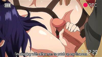 Gangbang in a Love Hotel with a Big Ass Busty Babe