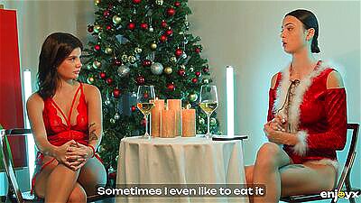 Santa's aides are very excited