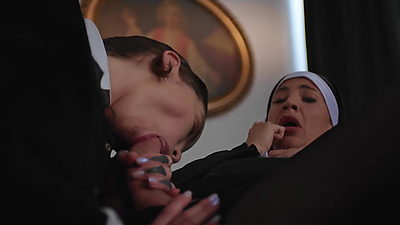 Futa Girls explode with cum after hardcore fuck