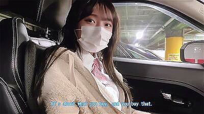 [very rare]Super cute big-breasted 18-year-old in school uniform climaxes repeatedly!!