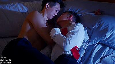 Asian boy Tyler fucks his cute Korean twink boyfriend