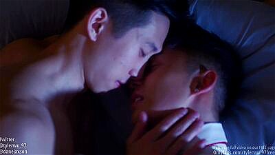 Asian boy Tyler fucks his cute Korean twink boyfriend