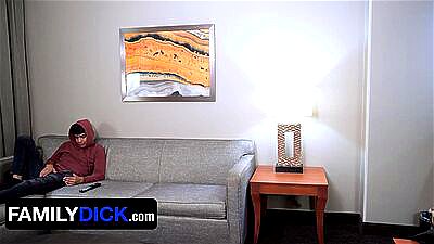 Sharing A Bedroom With Stepdad Gets Wild And Creamy With Jax Thirio and JJ Romeo - FamilyDick