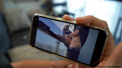 Step sister caught jerking off and let me cum on her big tits