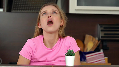 Sharon White Gets Caught Eating Jayla De Angelis's Juicy Ass in Kitchen -S44:E4