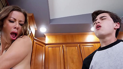 MILF Alexis Fawx Satisfies Her Step Son Juan El Caballo Loco's Sexual Urges