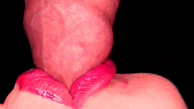 CLOSE UP: BEST Milking MOUTH made You CUM TWICE! Sensual FORESKIN Blowjob! Sucking UNCUT Cock! ASMR