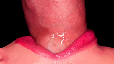 CLOSE UP: BEST Milking MOUTH made You CUM TWICE! Sensual FORESKIN Blowjob! Sucking UNCUT Cock! ASMR