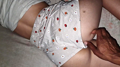 good fuck with my brother-in-law in my boyfriend's bed when he left for work 2