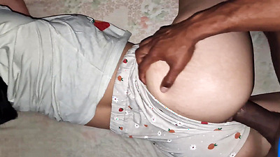 good fuck with my brother-in-law in my boyfriend's bed when he left for work 2