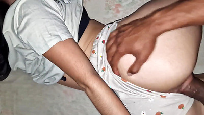 good fuck with my brother-in-law in my boyfriend's bed when he left for work 2