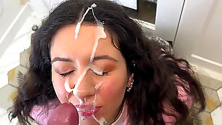 Large Compilation of Massive Facial and Mouth Cumshots, Cum Swallowing