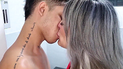 Colombian Milf fucks her Husband's Son and leaves his Arse full of milk- Monique Fuentes & Danner Mendez