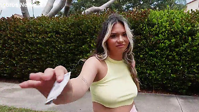 Kaia Is All Smiles All Tits