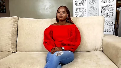 Hot real amateur ebony black chick auditions for interracial cowgirl riding of the year