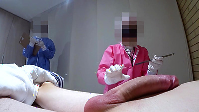 7 DAY: TWO NURSES scrutinised my cock in the hospital.