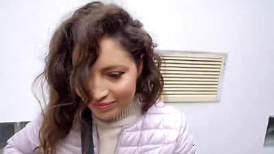 Public Agent Big tits Helina Dream big penis public blowjob and POV sex