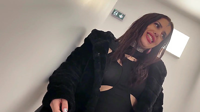 The French Gothic Comes Back To Get Fucked In The Hallway Of The Building