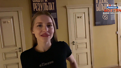 Fuck with a stranger in the gym