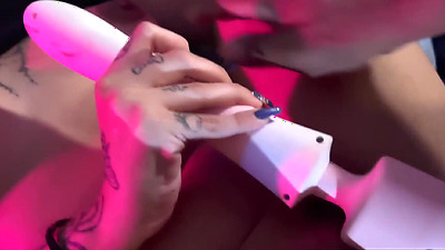 Natural brunette giving her booty and taking cum in her pussy | Lana Poison | LP Productions