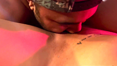 Natural brunette giving her booty and taking cum in her pussy | Lana Poison | LP Productions