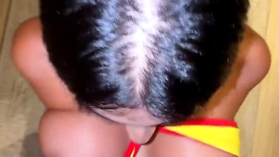 Colombian celebrating the Copa América big cumshot on face and hard sex.PinUp