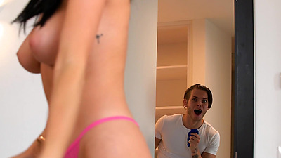 Busty Bratty Step-Sis Simon Kitty Fucks Stepbro For Stealing Her Panties - S31:E8