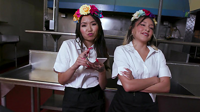 Hardly Working With Asia Lee, Lindsey Lakes, Mads Flores, Jay Romero, Jacob Coldwater