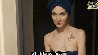 МИЛФ история. Приоткрытая дверь в комнату мачехи_porno_tempus