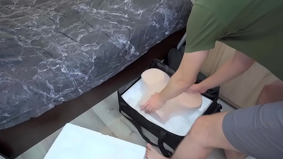 We spiced up thing with our new toy