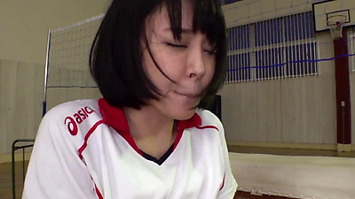 Secret practice video of Japanese busty volleyball team members 11