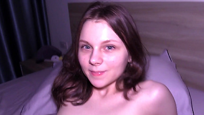 TOO CUTE TO FUCK - 18 yo Beauty Gets Her Hole Stretched By A Huge Dick